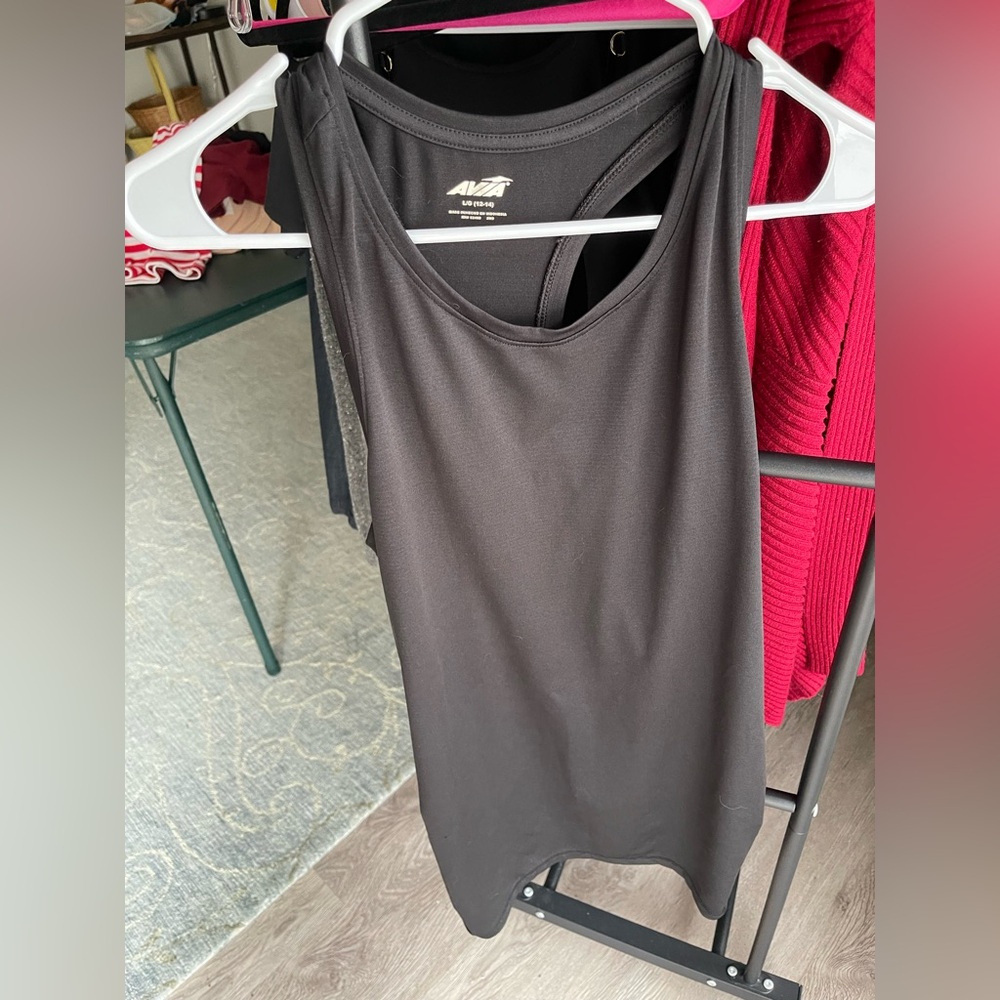 Avia Women's Sleek Black Tank Top
